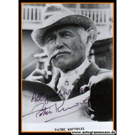 Autogramm Film (UK) | Patric KNOWLES | 1960er Foto (Portrait SW)