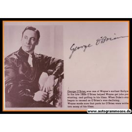 Autogramm Film (USA) | George O´BRIEN | 1930er Foto (Portrait SW)