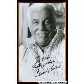 Autogramm Film (USA) | Cesar ROMERO | 1970er Foto (Portrait SW)