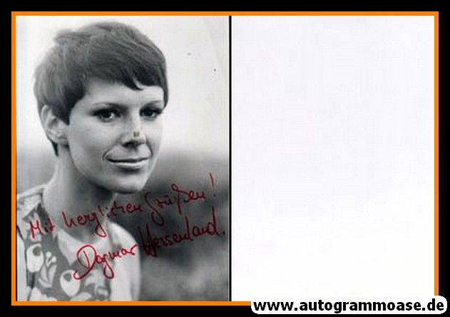 Autogramm Schauspieler | Dagmar HESSENLAND | 1970er (Portrait SW)