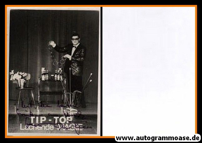 Autogramm Zirkus | TIP-TOP Lachende Magie | 1970er (Portrait SW)