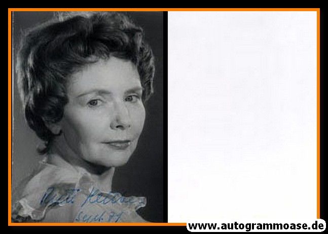 Autogramm Schauspieler | Ruth HELLBERG | 1960er Foto (Portrait SW)