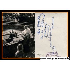 Autogramm Kunst | Charles CRODEL | 1970er (Privatfoto + Autograph)