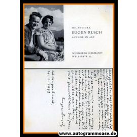 Autogramm Literatur | Eugen KUSCH | 1973 (Brief)