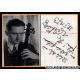 Autogramm Violine (DE) | Walter LUTZ | 1970er (Portrait SW)