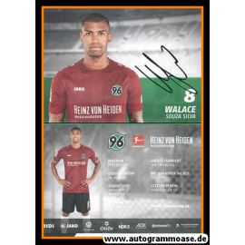 Autogramm Fussball | Hannover 96 | 2018 | Wallace SOUZA SILVA