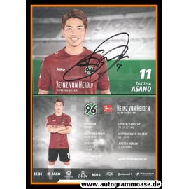 Autogramm Fussball | Hannover 96 | 2018 | Takuma ASANO