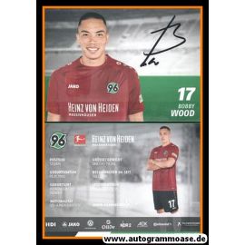 Autogramm Fussball | Hannover 96 | 2018 | Bobby WOOD