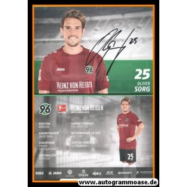 Autogramm Fussball | Hannover 96 | 2018 | Oliver SORG