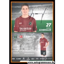 Autogramm Fussball | Hannover 96 | 2018 | Pirmin SCHWEGLER