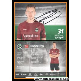 Autogramm Fussball | Hannover 96 | 2018 | Waldemar ANTON