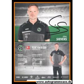 Autogramm Fussball | Hannover 96 | 2018 | Jörg SIEVERS