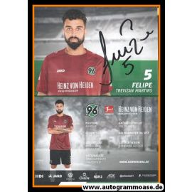 Autogramm Fussball | Hannover 96 | 2018 | Felipe TREVIZAN MARTINS