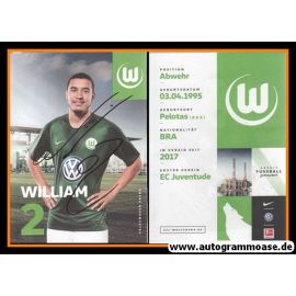 Autogramm Fussball | VfL Wolfsburg | 2018 | WILLIAM