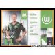 Autogramm Fussball | VfL Wolfsburg | 2018 | Felix KLAUS