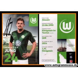 Autogramm Fussball | VfL Wolfsburg | 2018 | Sebastian JUNG
