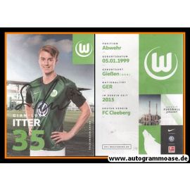 Autogramm Fussball | VfL Wolfsburg | 2018 | Gian-Luca ITTER