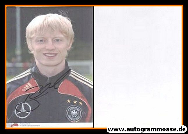 Autogramm Fussball | DFB U21 | 2009 Foto | Andreas BECK