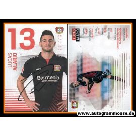 Autogramm Fussball | Bayer Leverkusen | 2017 | Lucas ALARIO