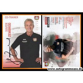 Autogramm Fussball | Bayer Leverkusen | 2017 | Xaver ZEMBROD