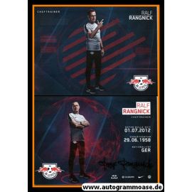Autogramm Fussball | RB Leipzig | 2018 | Ralf RANGNICK