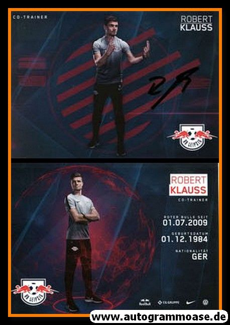 Autogramm Fussball | RB Leipzig | 2018 | Robert KLAUSS