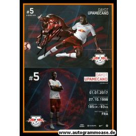 Autogramm Fussball | RB Leipzig | 2018 | Dayot UPAMECANO