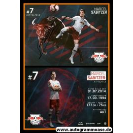 Autogramm Fussball | RB Leipzig | 2018 | Marcel SABITZER