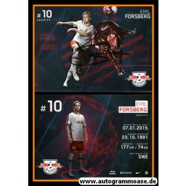 Autogramm Fussball | RB Leipzig | 2018 | Emil FORSBERG