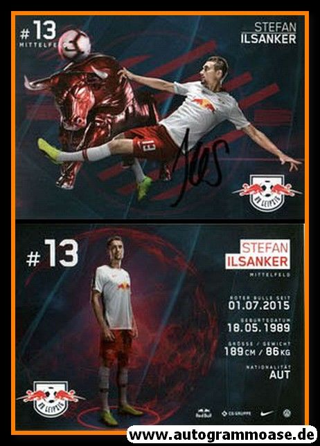 Autogramm Fussball | RB Leipzig | 2018 | Stefan ILSANKER