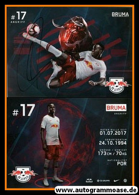Autogramm Fussball | RB Leipzig | 2018 | BRUMA