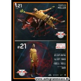 Autogramm Fussball | RB Leipzig | 2018 | Marius MÜLLER