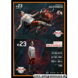 Autogramm Fussball | RB Leipzig | 2018 | Marcel HALSTENBERG