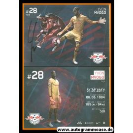 Autogramm Fussball | RB Leipzig | 2018 | Yvon MVOGO