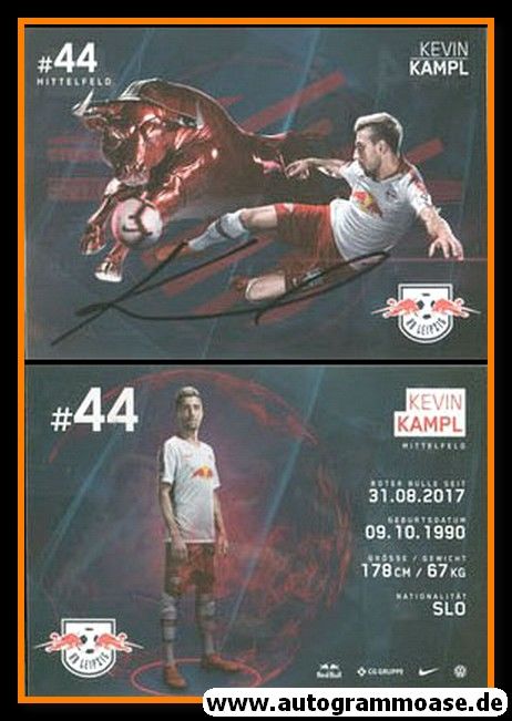 Autogramm Fussball | RB Leipzig | 2018 | Kevin KAMPL