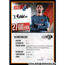 Autogramm Fussball | TSV Steinbach | 2018 | Julian BIBLEKA