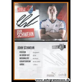Autogramm Fussball | TSV Steinbach | 2018 | John SCHWEHN