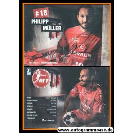 Autogramm Handball | MT Melsungen | 2017 | Philipp MÜLLER