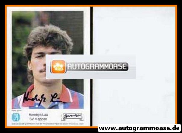 Autogramm Fussball | SV Meppen | 1992 | Hendryk LAU
