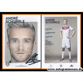 Autogramm Fussball | DFB | 2014 Adidas | Andre SCHÜRRLE (4 Sterne)