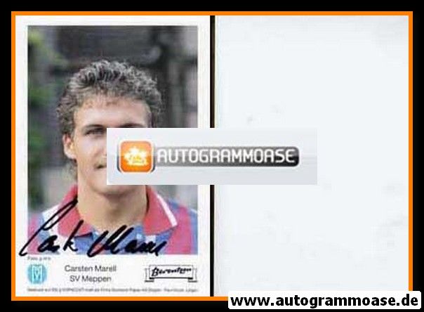 Autogramm Fussball | SV Meppen | 1992 | Carsten MARELL