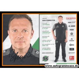 Autogramm Fussball | Hannover 96 | 2017 | Andre BREITENREITER