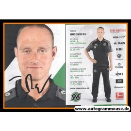 Autogramm Fussball | Hannover 96 | 2017 | Timo ROSENBERG