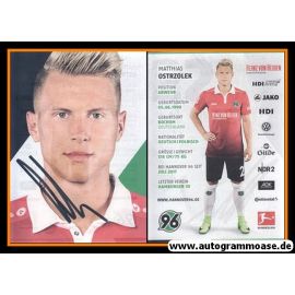 Autogramm Fussball | Hannover 96 | 2017 | Matthias OSTRZOLEK