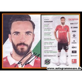 Autogramm Fussball | Hannover 96 | 2017 | Kenan KARAMAN