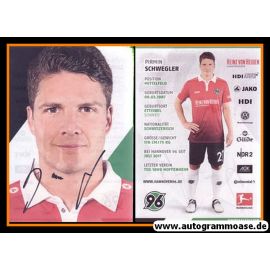 Autogramm Fussball | Hannover 96 | 2017 | Pirmin SCHWEGLER