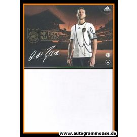 Autogramm Fussball | DFB | 2010-1 Adidas | Michael BALLACK (plus Druck)