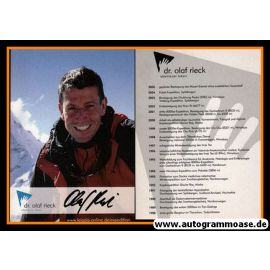 Autogramm Bergsteigen | Olaf RIECK | 2000er (Portrait Color)