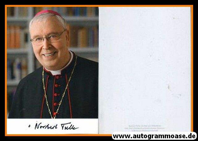 Autogramm Religion | Norbert TRELLE | 2010er (Bischof Hildesheim) 2