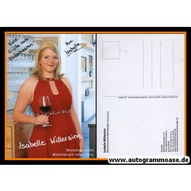 Autogramm Weinprinzessin | Isabelle WILLERSINN | 2014 (Rheinhessen)